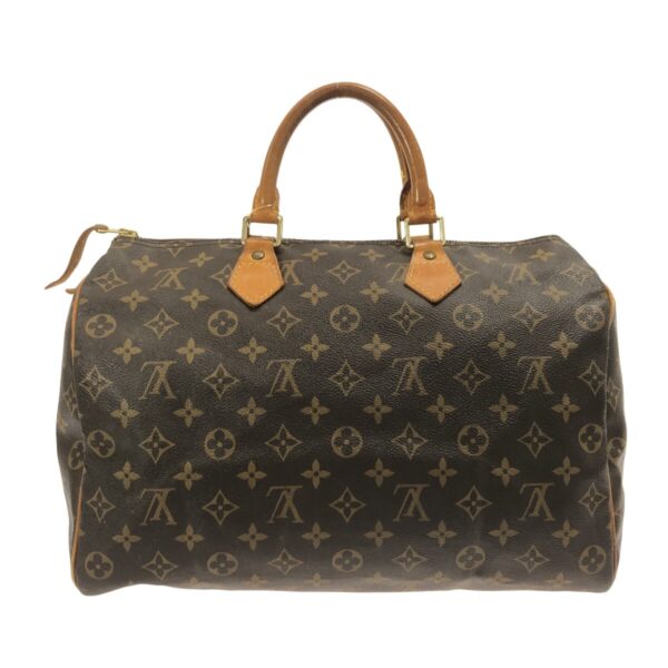 37321481 3 Louis Vuitton Speedy 35 Handbag Monogram Canvas