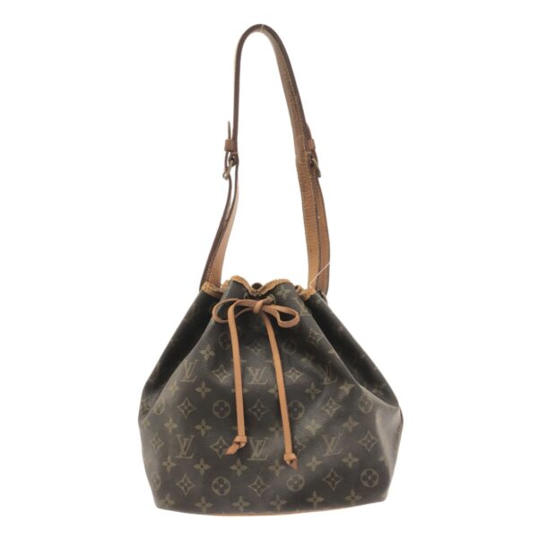 37321495 1 Louis Vuitton Petit Noe Shoulder Bag Monogram Canvas