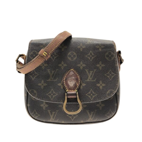 37321519 1 Louis Vuitton Saint Cloud MM Shoulder Bag Monogram Canvas