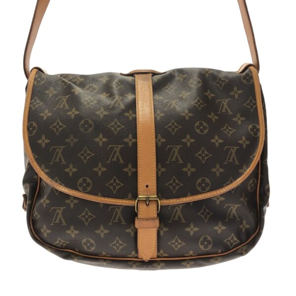 37321805 3 Louis Vuitton Saumur 35 Shoulder Bag Monogram Canvas