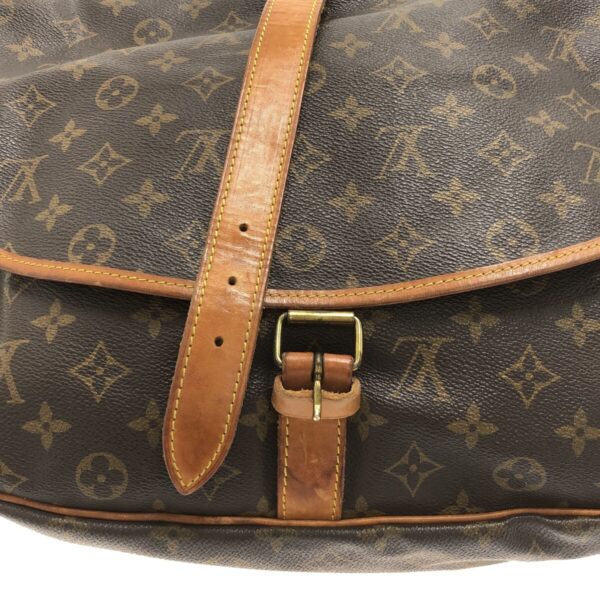 37321835 11 Louis Vuitton Saumur 35 Shoulder Bag Monogram Canvas