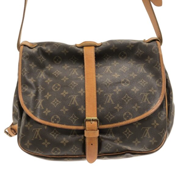 37321835 3 Louis Vuitton Saumur 35 Shoulder Bag Monogram Canvas