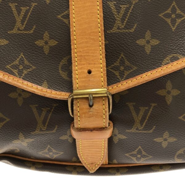 37321851 11 Louis Vuitton Saumur 35 Shoulder Bag Monogram Canvas