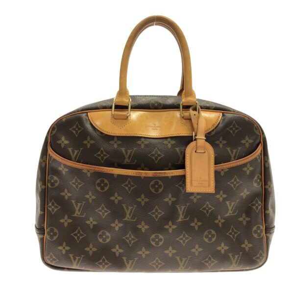 37321853 1 Louis Vuitton Deauville Handbag Monogram Canvas