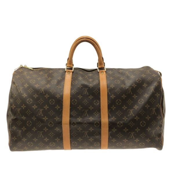 37322092 3 Louis Vuitton Keepall 55 Bag Monogram Canvas