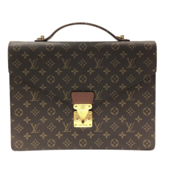 37322110 1 Louis Vuitton Porte Document Bandouliere Bag Monogram Canvas