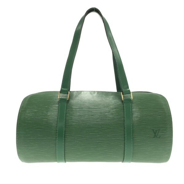 37322120 1 Louis Vuitton Soufflot Handbag Leather Borneo Green