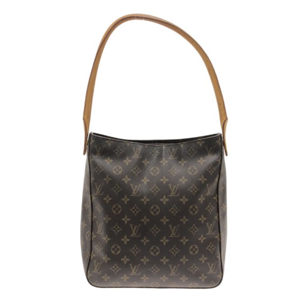 37322274 1 Louis Vuitton Looping Shoulder Bag Monogram Canvas