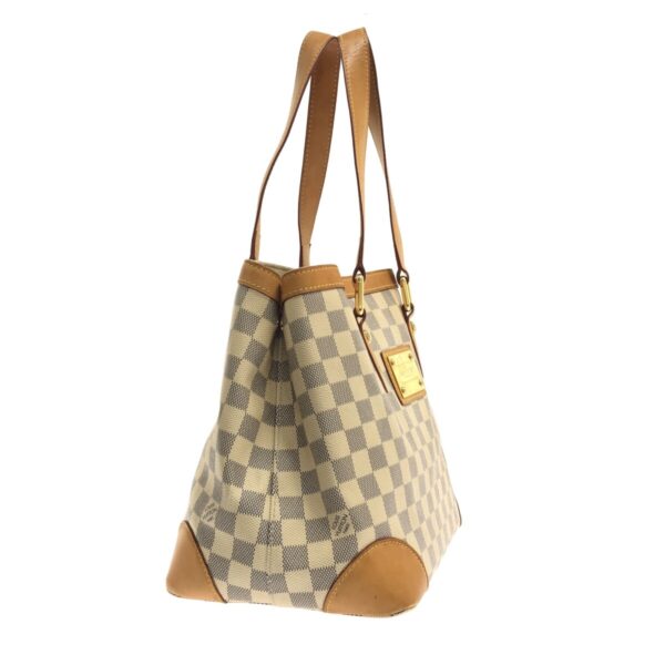 37322467 2 Louis Vuitton Hampstead PM Tote Bag Damier Canvas Azure