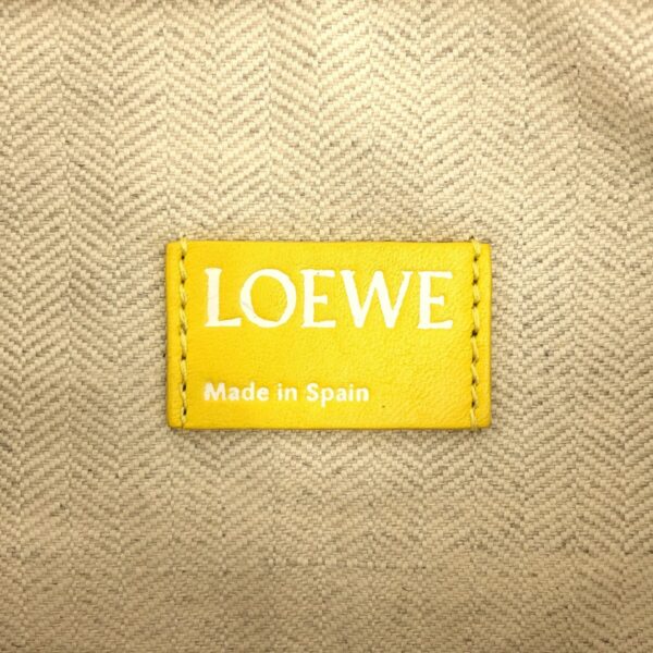 37322510 7 Loewe T Pouch Clutch Bag Leather Yellow