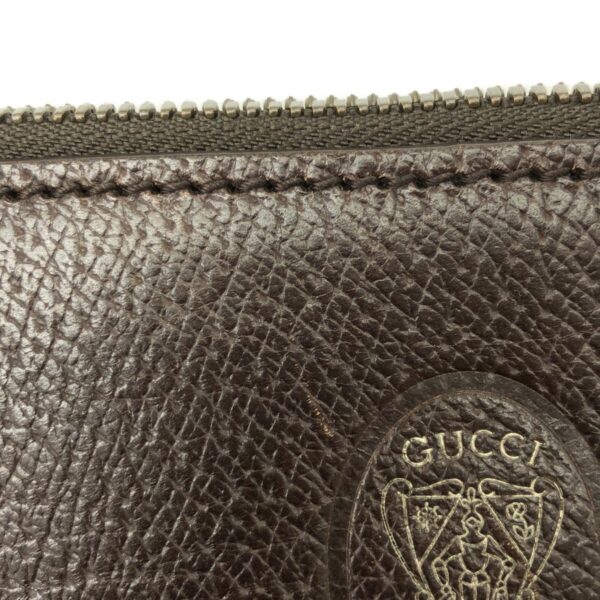 37322530 12 Gucci Hysteria Clutch Bag Leather Brown