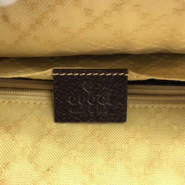 37322530 7 Gucci Hysteria Clutch Bag Leather Brown