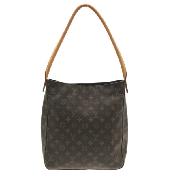 37323061 1 Louis Vuitton Looping Shoulder Bag Monogram Canvas