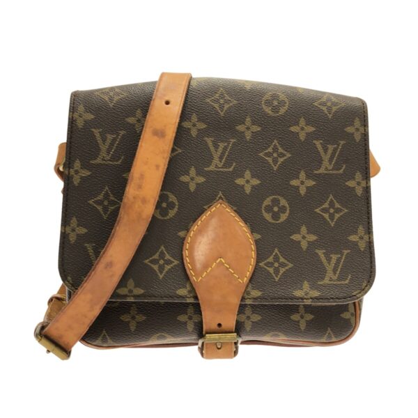 37323084 1 Louis Vuitton Cartesier MM Shoulder Bag Monogram Canvas