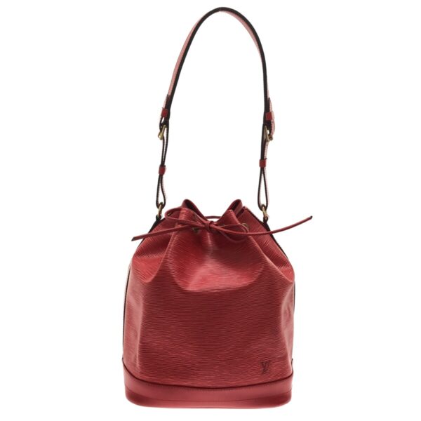 37323415 1 Louis Vuitton Noe Shoulder Bag Castilian Red Leather