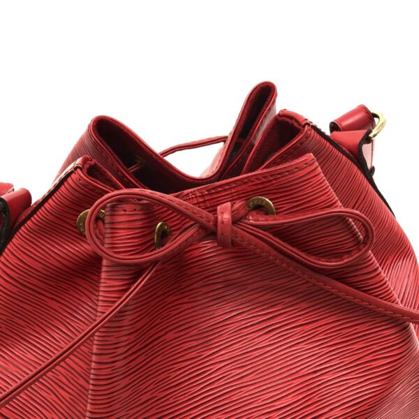 37323415 11 Louis Vuitton Noe Shoulder Bag Castilian Red Leather