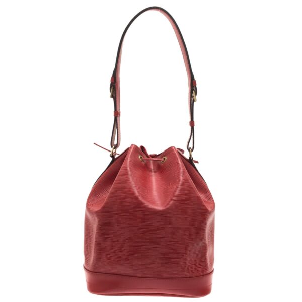 37323415 3 Louis Vuitton Noe Shoulder Bag Castilian Red Leather