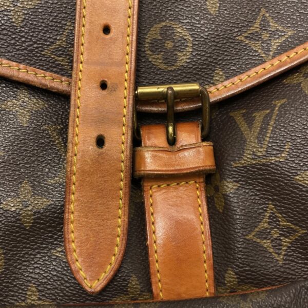 37323478 11 Louis Vuitton Saumur 35 Shoulder Bag Monogram Canvas