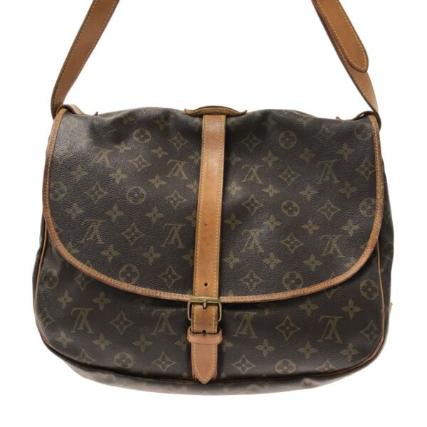 37323478 3 Louis Vuitton Saumur 35 Shoulder Bag Monogram Canvas