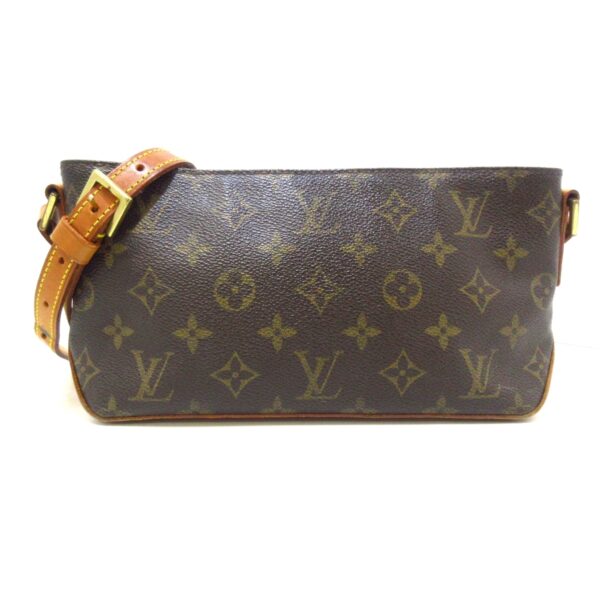 37323486 1 Louis Vuitton Trotter Shoulder Bag Monogram Canvas