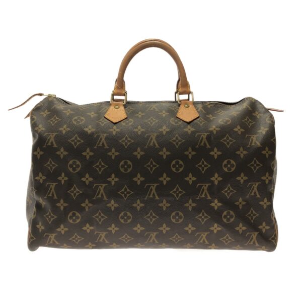 37323490 3 Louis Vuitton Speedy 40 Handbag Monogram Canvas