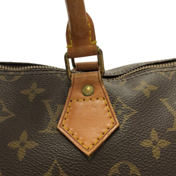 37323491 10 Louis Vuitton Speedy 35 Handbag Monogram Canvas