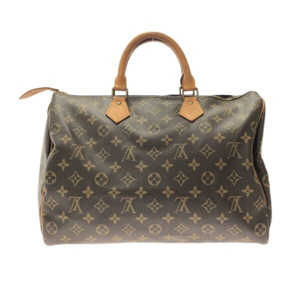 37323526 3 Louis Vuitton Speedy 35 Handbag Monogram Canvas