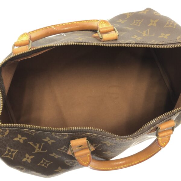 37323526 6 Louis Vuitton Speedy 35 Handbag Monogram Canvas