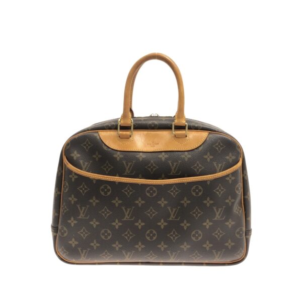 37323530 1 Louis Vuitton Deauville Handbag Monogram Canvas