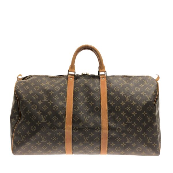 37323545 1 Louis Vuitton Keepall 55 Bag Monogram Canvas