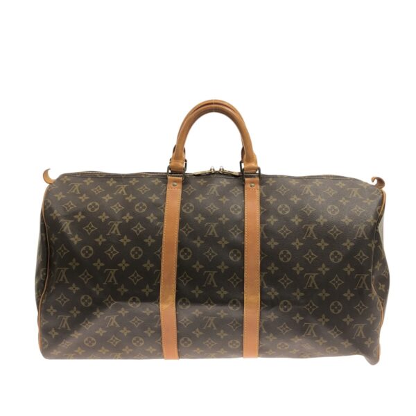 37323545 3 Louis Vuitton Keepall 55 Bag Monogram Canvas