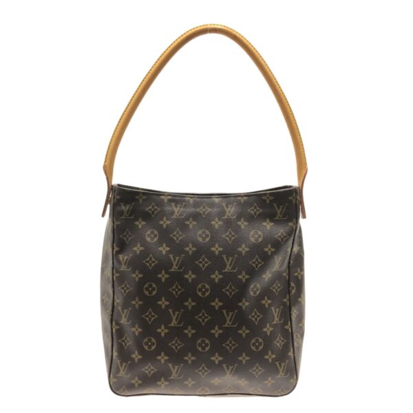 37323550 1 Louis Vuitton Looping Shoulder Bag Monogram Canvas