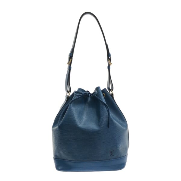 37323577 1 Louis Vuitton Noe Shoulder Bag Toledo Blue Leather