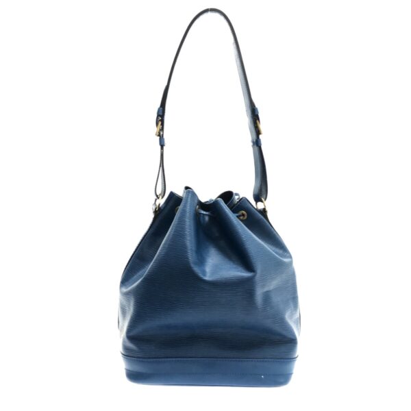 37323577 3 Louis Vuitton Noe Shoulder Bag Toledo Blue Leather