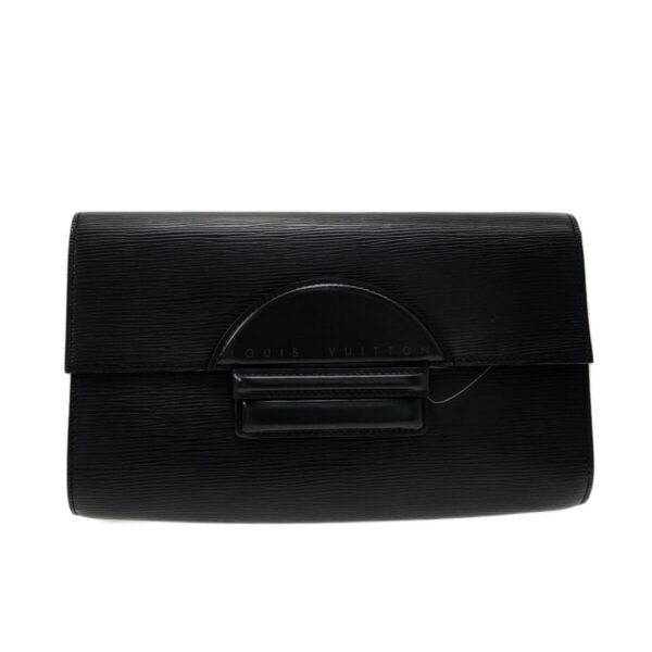 37323587 1 Louis Vuitton Chaillot Clutch Bag Noir Epi Leather