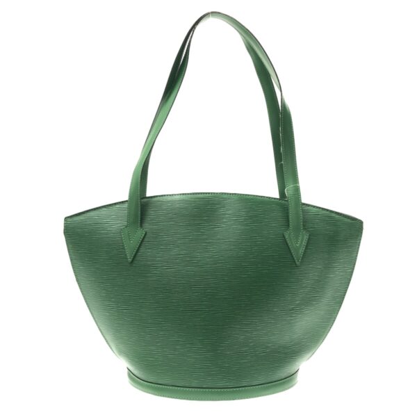 37323598 3 Louis Vuitton Saint Jacques Shopping Shoulder Bag Borneo Green Leather