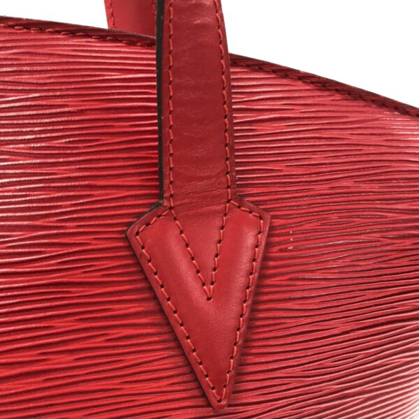 37323601 10 Louis Vuitton Saint Jacques Shoulder Bag Castilian Red Leather