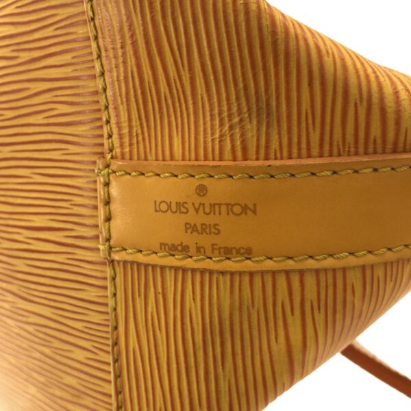 37323611 7 Louis Vuitton Petit Noe Shoulder Bag Jaune Leather