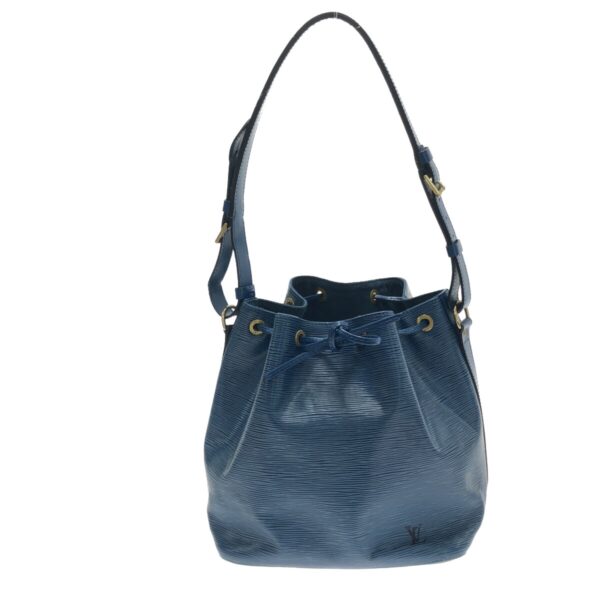 37323639 1 Louis Vuitton Petit Noe Shoulder Bag Toledo Blue Leather