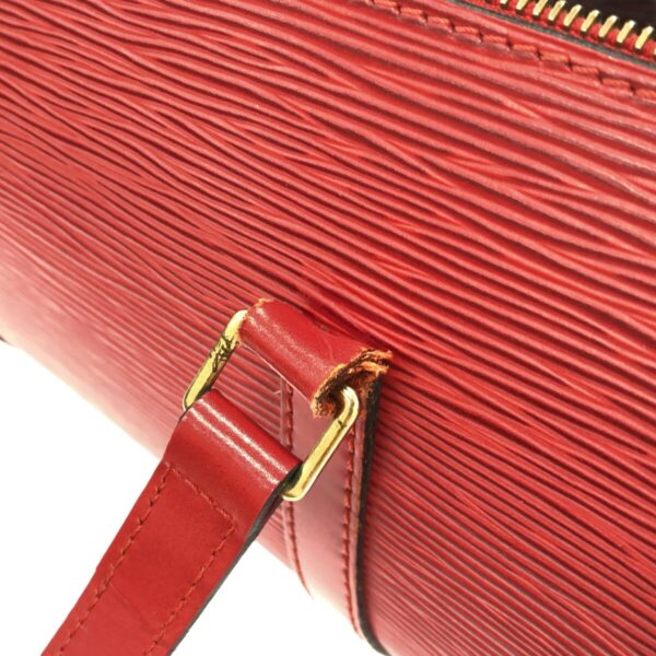 37323657 13 Louis Vuitton Soufflot Handbag Castilian Red Leather