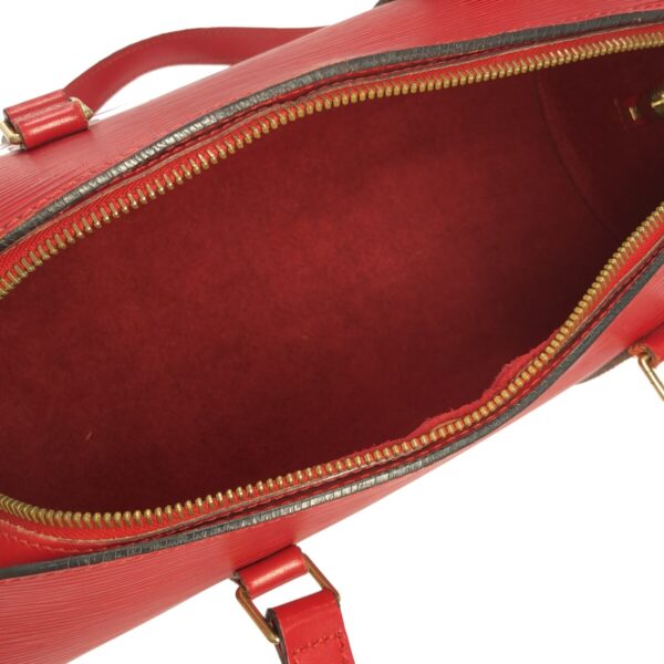 37323657 6 Louis Vuitton Soufflot Handbag Castilian Red Leather