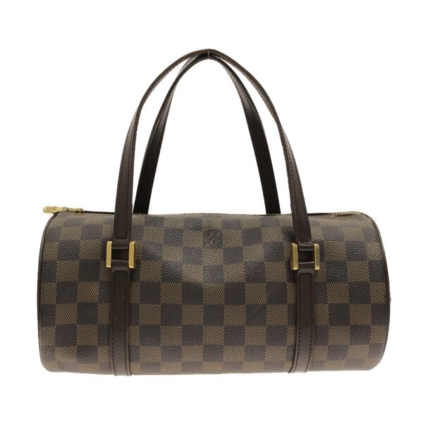 37323865 1 Louis Vuitton Papillon 26 Handbag Damier Canvas Ebene