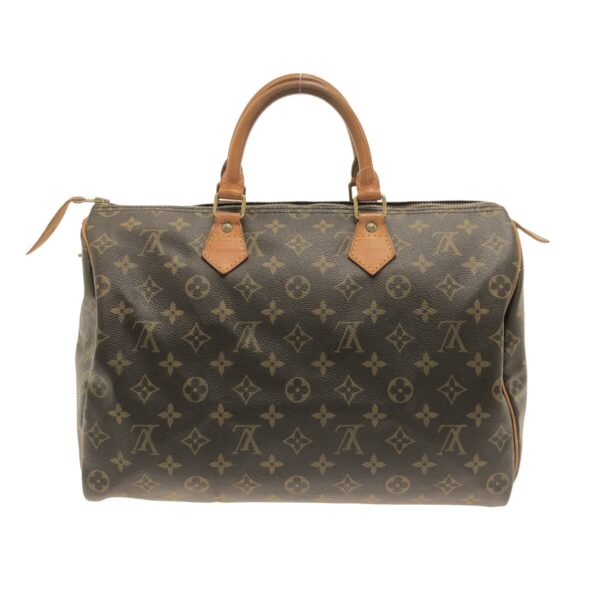 37323962 3 Louis Vuitton Speedy 35 Handbag Monogram Canvas