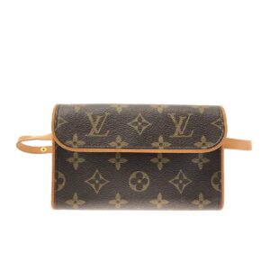 37324072 1 Louis Vuitton Monogram Pochette Florentine Shoulder Bag