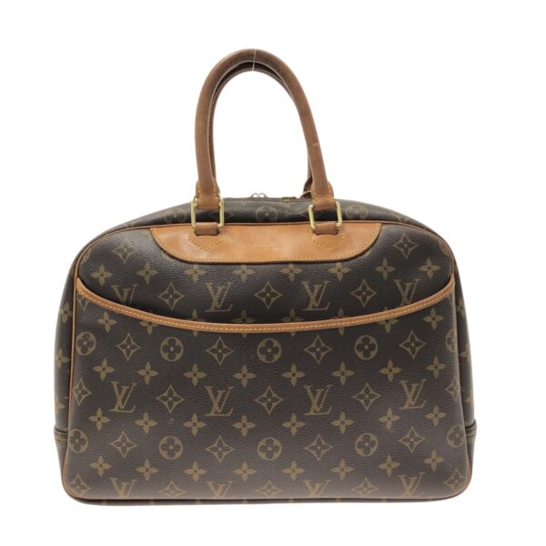 37324480 1 Louis Vuitton Deauville Handbag Monogram Canvas