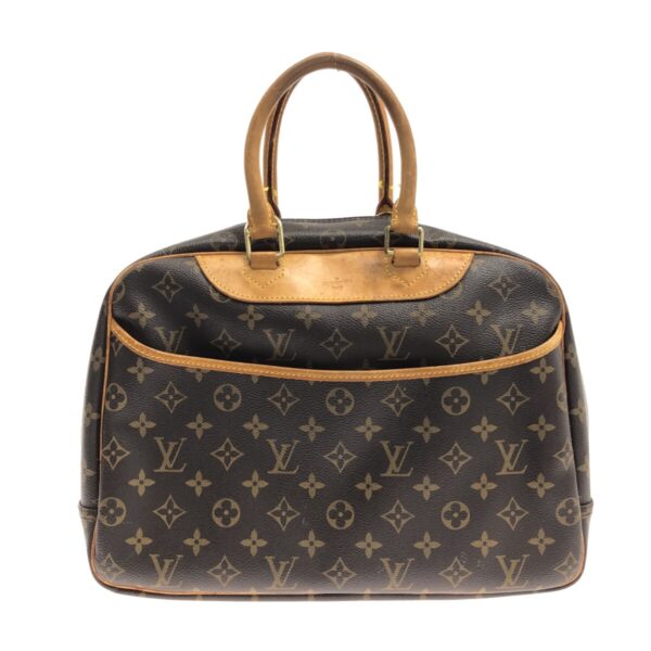 37324486 1 Louis Vuitton Deauville Handbag Monogram Canvas