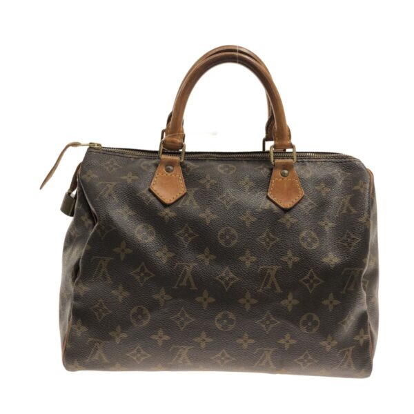 37324528 3 Louis Vuitton Speedy 30 Handbag Monogram Canvas