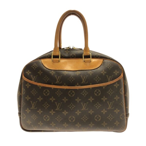 37324538 1 Louis Vuitton Deauville Handbag Monogram Canvas