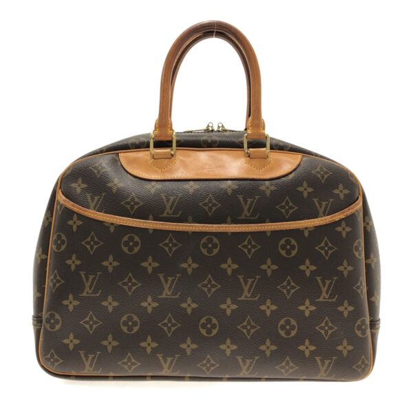 37324550 1 Louis Vuitton Deauville Handbag Monogram Canvas