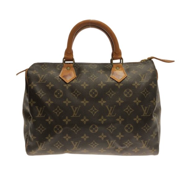 37324555 1 Louis Vuitton Speedy 30 Handbag Martier Engraved Monogram Canvas